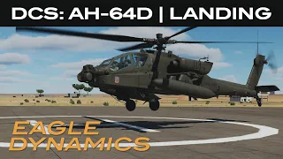 DCS: AH-64D | Landing
