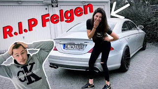 SIE fährt meinen AMG! Ob das gut geht...