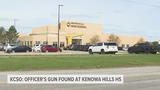 Kent Co. Sheriff's Office: Students find handgun in Kenowa Hills High School bathroom left by Kent C