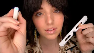 ASMR Detailed Face Exam (Whispers/Personal Attention)