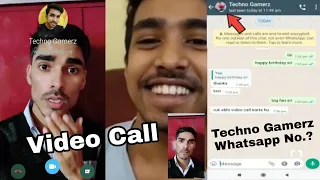 Techno Gamerz Video Call With Me || Techno Gamerz Whatsapp Number || Techno Gamerz Mobile Number