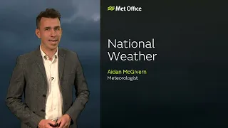 18/08/23 – Wet and windy overnight – Evening Weather Forecast UK – Met Office Weather