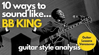 10 Habits of a Blues Guitar Master