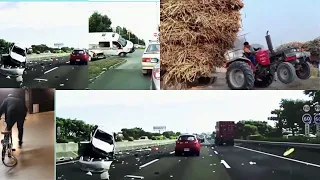 Crazy Dashcam Fails - Bad Drivers and Road Mayhem Compilation | Real fail