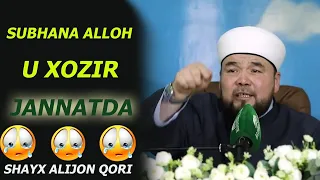 TA'SIRLI VOQEA EKAN 😢MASJID QURDI VA JANNATGA KIRDI😢 - SHAYX ALIJON QORI HAFIZAHULLOH