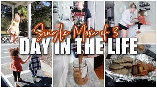 *SINGLE MOM* DAY IN THE LIFE WITH 3 KIDS!