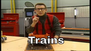 Comment un train tient-il sur ses rails ? - C'est Pas Sorcier