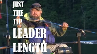 Kayak Bass Fishing - Just The Tip - LEADER LENGTH