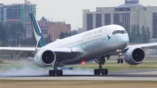 30 Minutes of Amazing Arrivals | Plane Spotting at Vancouver YVR