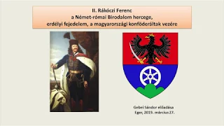 II. Rákóczi Ferenc a Német-római Birodalom hercege, erdélyi fejedelem