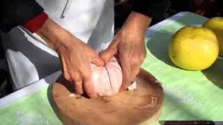 How to peel and prepare a pomelo with Su-Mei Yu of Saffron