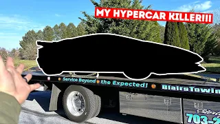 TAKING DELIVERY of My New 1,200HP SUPERCAR in a Blizzard!!! *FASTEST Car I've Owned*
