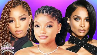 Halle Bailey is pregnant? Chloe SNAPS at people for judging Halle | Ciara CLAPS back at music critic