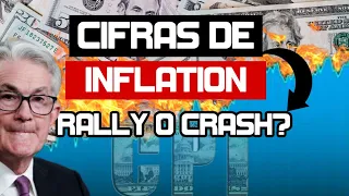 Dia Clave Para Los Mercados Cifras de INFLACIÓN! Rally o Crash Despues de Dato Clave de Inflación