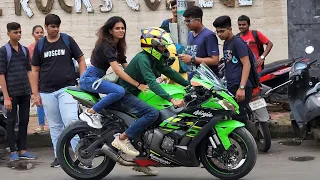 Finally Took 5 Loud Zx10r at the Superbike Meet💕|ZX10R ka Jalwa🔥😻|Z900 Rider