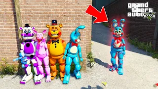 КАК КОШМАРНЫЕ АНИМАТРОНИКИ СПАСАЛИ БОННИ ОТ ТОЙ БОННИ. EXE В ГТА 5 МОДЫ! FNAF BONIE. EXE