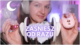 ZAŚNIESZ OD RAZU! 🌙 Extremely Sensitive Triggers Ear-To-Ear • 3Dio Binaural Mic • ASMR Po Polsku