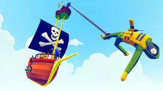 ON BOARD THE DEADLY PIRATE SHIP | TABS - Totally Accurate Battle Simulator