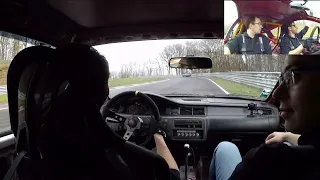 Honda Civic EG3 (D16Z6) FIRST LAP ON NURBURGRING OF 2024