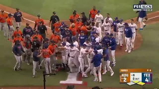 MLB | Benches Clear In Game 5 Of The ALCS (2023)