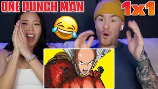 LMAO Watching One Punch Man For The First Time! 😭 S1 Ep 1 Reaction