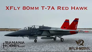 XFly 80mm T-7A Red Hawk flight and instock announcement