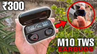 M10 TWS Wireless Earbud Unboxing and Review / EARBUDS with Powerbank🔥