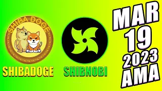 #ShibaDoge $Burn & #Shibnobi #Shinja AMA Missed Shiba Inu Coin & Dogecoin Dont Miss ShibaDoge Crypto