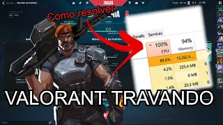 Valorant usando 100% do CPU - SOLUÇÃO DEFINITIVA (Valorant travando no Comp)