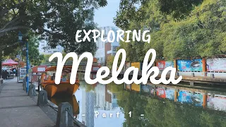 Exploring MELAKA, MALAYSIA | Part 1 | Dutch Square, Jonker Walk, Street Arts, Melaka River
