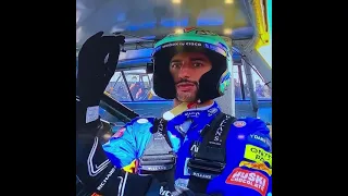 Daniel Ricciardo in a Nascar car🇺🇸(USA GP)