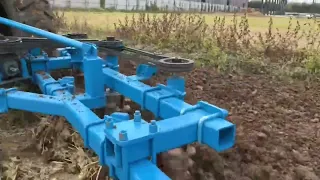 ploughing machine working vedio