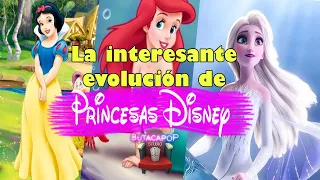 La INTERESANTE evolución de las princesas de Disney | Butacapop Studio