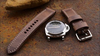 How I made a new strap for my Panerai 372 - June 2020