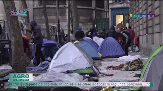 POLIȚIA FRANCEZĂ CONTINUĂ EVACUAREA MIGRANȚILOR AGRO TV News