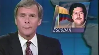 Pablo Escobar Escaped from Prison ☆ 1992 News Clip