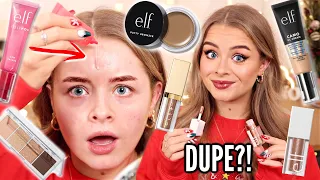 FINALLY a FULL FACE of *ELF COSMETICS!* So affordable!