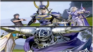 Dissidia: Final Fantasy NT (PS4) Warrior Of Light/Cecil/Noctis V.s. Garland HD 720p 60fps