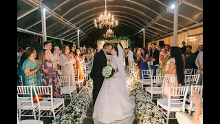 CERIMÔNIA DE CASAMENTO DE ROGÉRIO ALMEIDA E ANA ALMEIDA