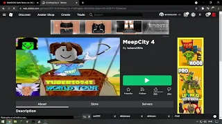 my friend play meep city 4 by hacker i don't want to play that but i'm not scared