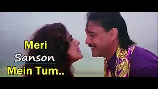 Meri Sanson Mein Tum | Kumar Sanu, Asha Bhosle | Aaina | Lyrics | Romantic Song | Bollywood Songs