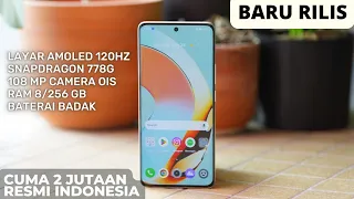 108 MP OIS, SNAPDRAGON 778G, RAM 8/256 GB, AMOLED 120Hz - HP 2 JUTAAN TERBAIK DAN TERBARU 2023