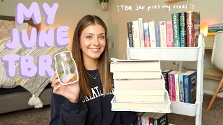 TBR jar chooses my reads for june🫙💟 june tbr 2024!