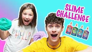 SLIME Challenge | Simon Says SLIME Challenge | SIS vs BRO