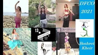 Belly-Line-Dance compilation Number 13 to Boshret Kheir - May 2021 for DFCO 2021