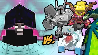 Wither Shulker Vs. Mowzie’s Mobs Monsters in Minecraft