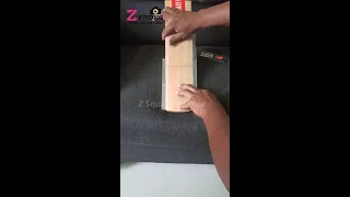 #How to install cricket bat protection film or Fiber tape #Shorts #trending #viral #Zsquare Studios