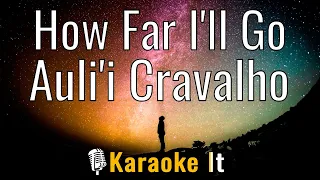 How Far I'll Go - Auli'i Cravalho (Lyrics) VR 360 4K