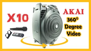 360° Product Viewer Rotation 3D AKAI SS023A-X10 Karaoke Kingmarket.gr
