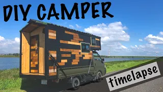 [Time Lapse] Make a truck camper - DIY Camper